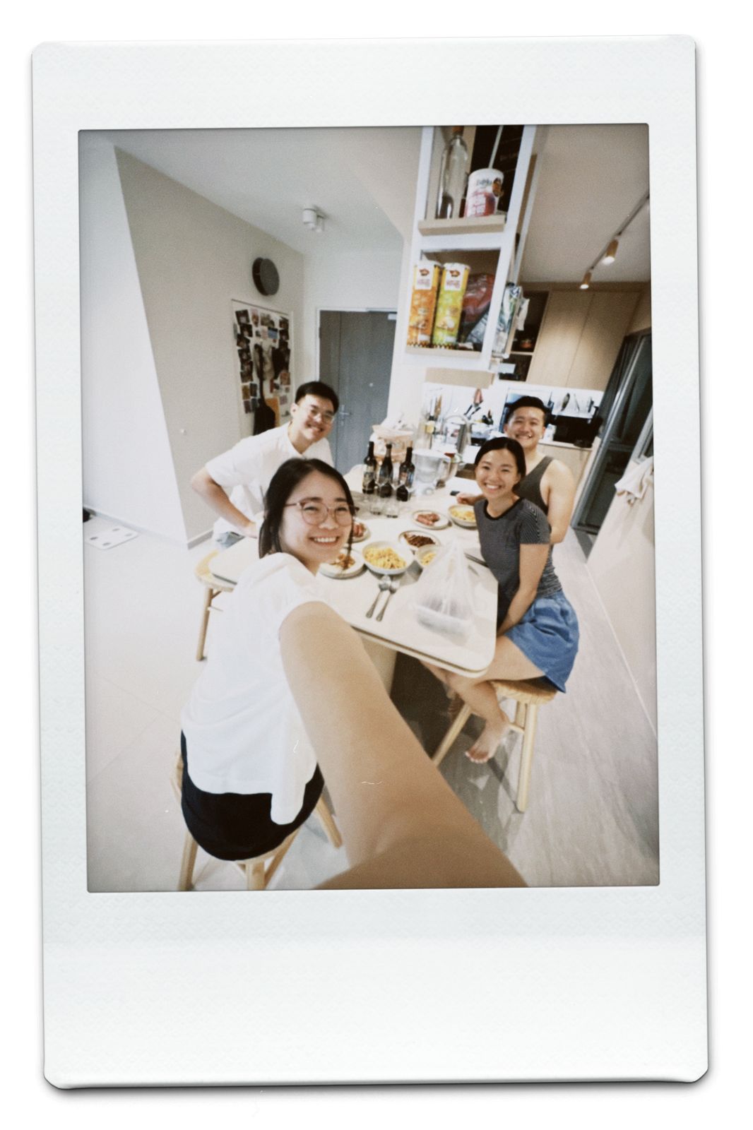 Dinner with a couple I photographed